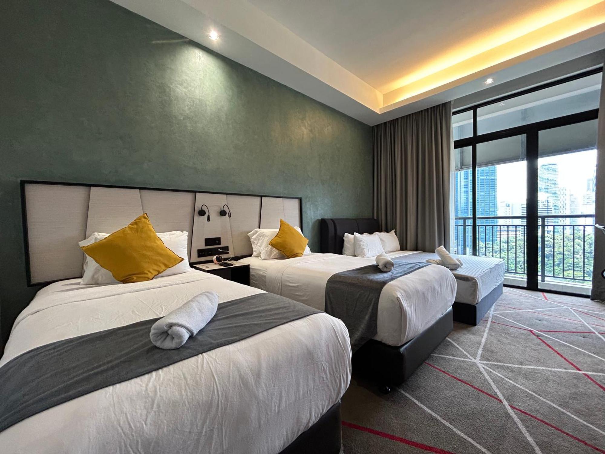 #23 Kl Towel View Twin Bed Suites @ Infinity Pool Куала Лумпур Екстериор снимка